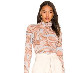 AFRM brand new never been worn sheer too